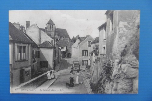 Montigny grand rue carte - rue,