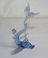 Figurine " Poisson  "  en verrerie de Murano , parfait état.