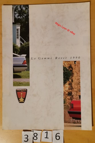 Rover gamme 1990 série - 1990, 800
