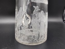 Broc pichet ancien en verre