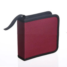 Rangement CD / DVD Classeur Pochette Etui Boite Pour 40 CDs Sacoche Tissu Oxford