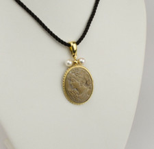 Pendentif En Argent 925 Doré