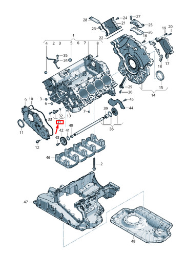 Audi 4mn moteur sonde de - q8,