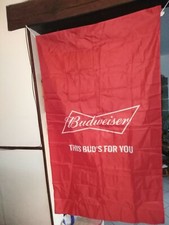 Grand drapeau bière budweiser