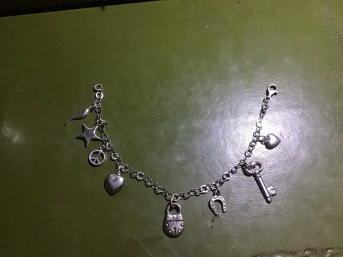 Bracelet argent 925 breloques - bracelet,