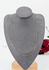 Chaîne maille forçat ovale