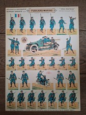 H. Bouquet Soldat a découper