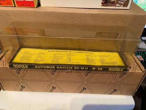 Norev plastique ancienne boite - ancienne,