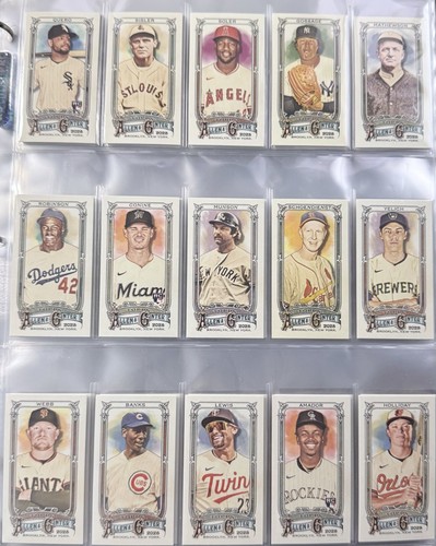 2025 topps allen - topps, ginter