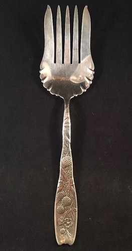 Whiting sterling silver - silver, berry