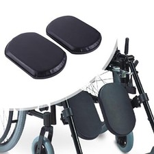 Lot de 2 repose-jambes de rechange pour fauteuil roulant, accessoires pour