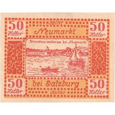 [#287688] Billet, Autriche, Salzburg, 50 Heller, voilier 1920-09-30, SPL Mehl:FS