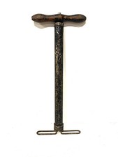Ancienne pompe à vélo à pied Allemande ww2