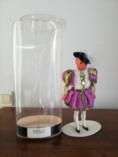 Poupée folklorique historique François I Montmorency étiquette boite doll vintag