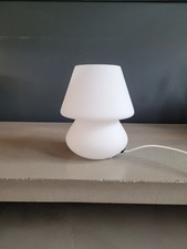 lampe champignon en verre