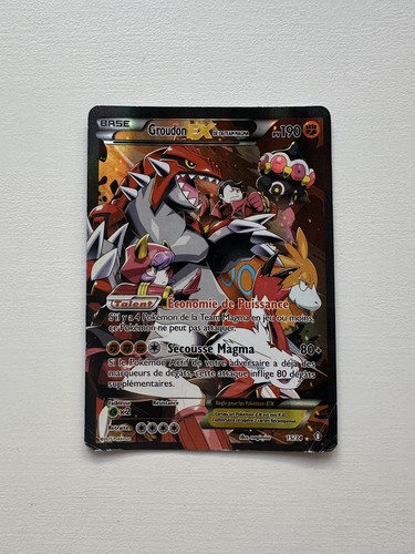 Carte pokémon groudon de - groudon, ex