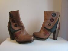 bottines atrai cuir taupe et