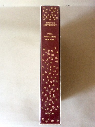 Henry montherlant - de, /