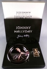 Johnny Hallyday - Coffret Collector Briquet à Gaz & Cendrier - Fan Avenue Sud Tr