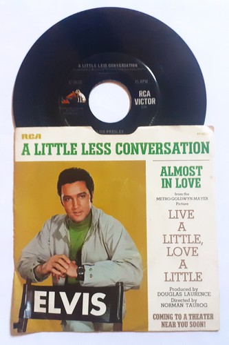Rare 45t elvis presley almost - 45t, presley-