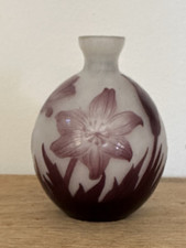 VASE DELATTE NANCY VERRE