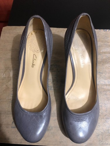 Chaussures clarks cuir gris - chaussures,
