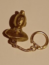 tres rare porte clé tintin en bronze pièce unique et jamais vue