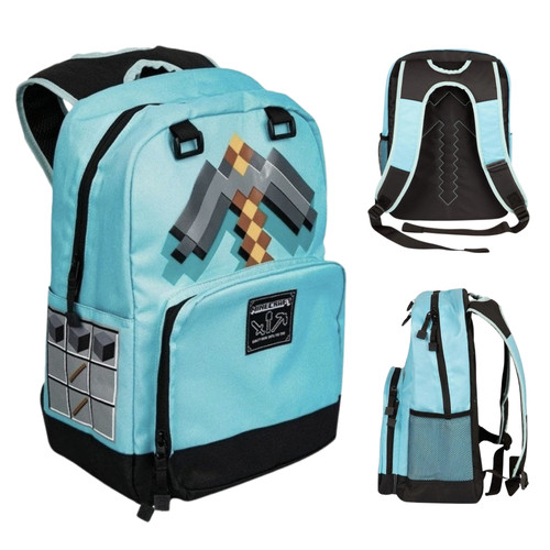 Sac dos école minecraft - à,