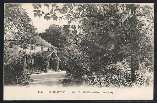 Cpa monbazillac barradis - le,