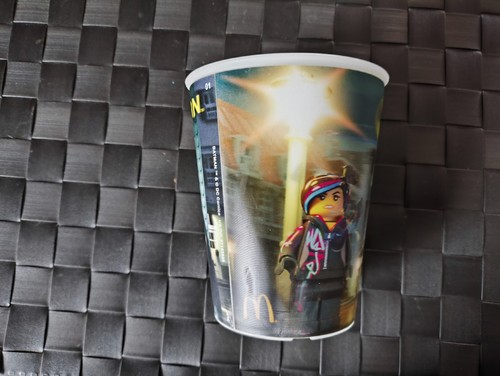Verre gobelet holographique - ,