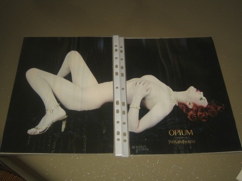 Publicité papier parfum - publicité,