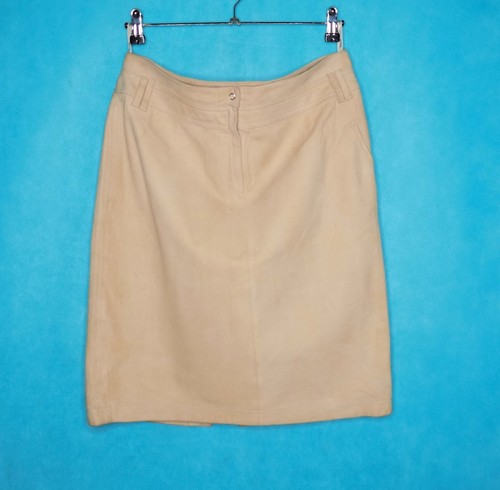 Jupe faconnable cuir velours - faconnable,
