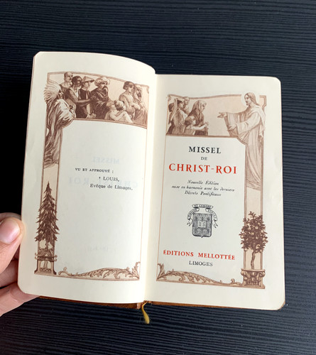 Ancien missel christ roi - ancien,