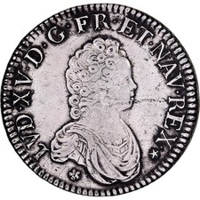 France, Louis XV, Ecu