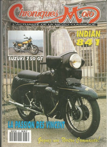 Chroniques moto suzuki - moto, n°37-suzuki
