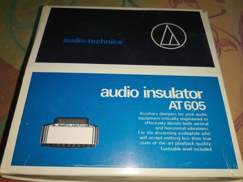 Audio insulator 605 - at, :