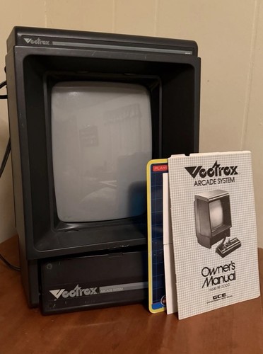1982 vectrex arcade - vectrex, system