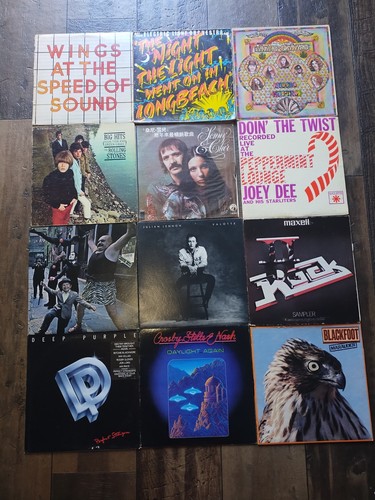 Lot lps classic - lot, 12