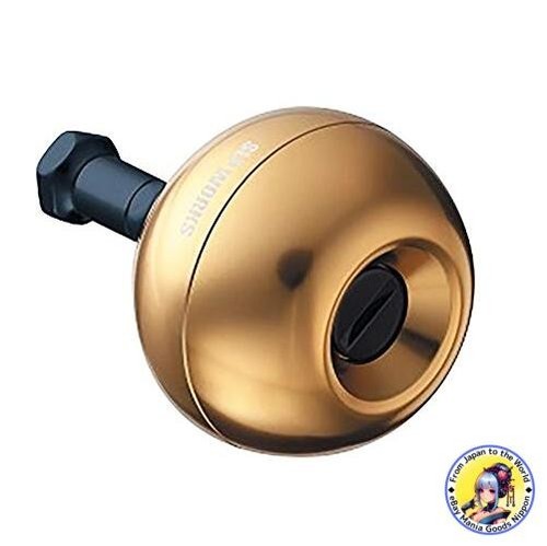 Grand bouton rond - en, aluminium