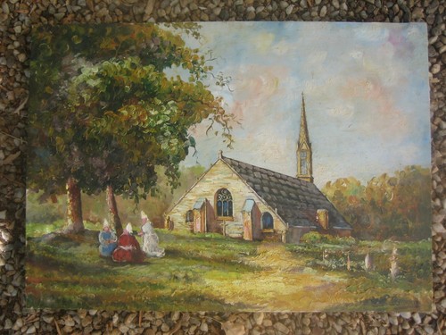 Grand tableau peinture