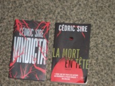 lot de 2 livres Cédric SIRE - livraison gratuite