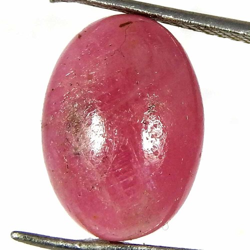 Bague cabochon ovale rubis