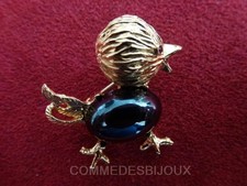 Broche Vintage Poussin