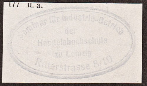 Exlibris handelshochschule - exlibris, de