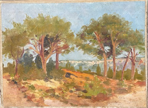 Tableau peinture 19èm xixèm - tableau,