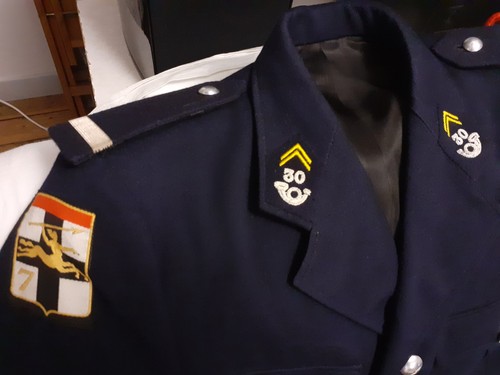 Vareuse sous lieutenant du - de, sous-lieutenant