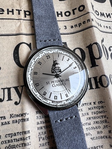 Montre raketa villes monde - montre,