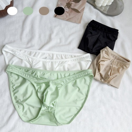 Slip homme soie glacée - slip,