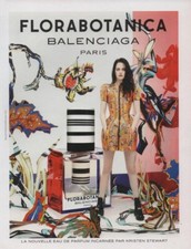 Publicité papier Parfum. Perfume ad. BALENCIAGA Florabotanica 2012