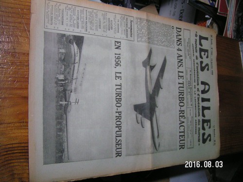 1µ revue les ailes monde - revue,